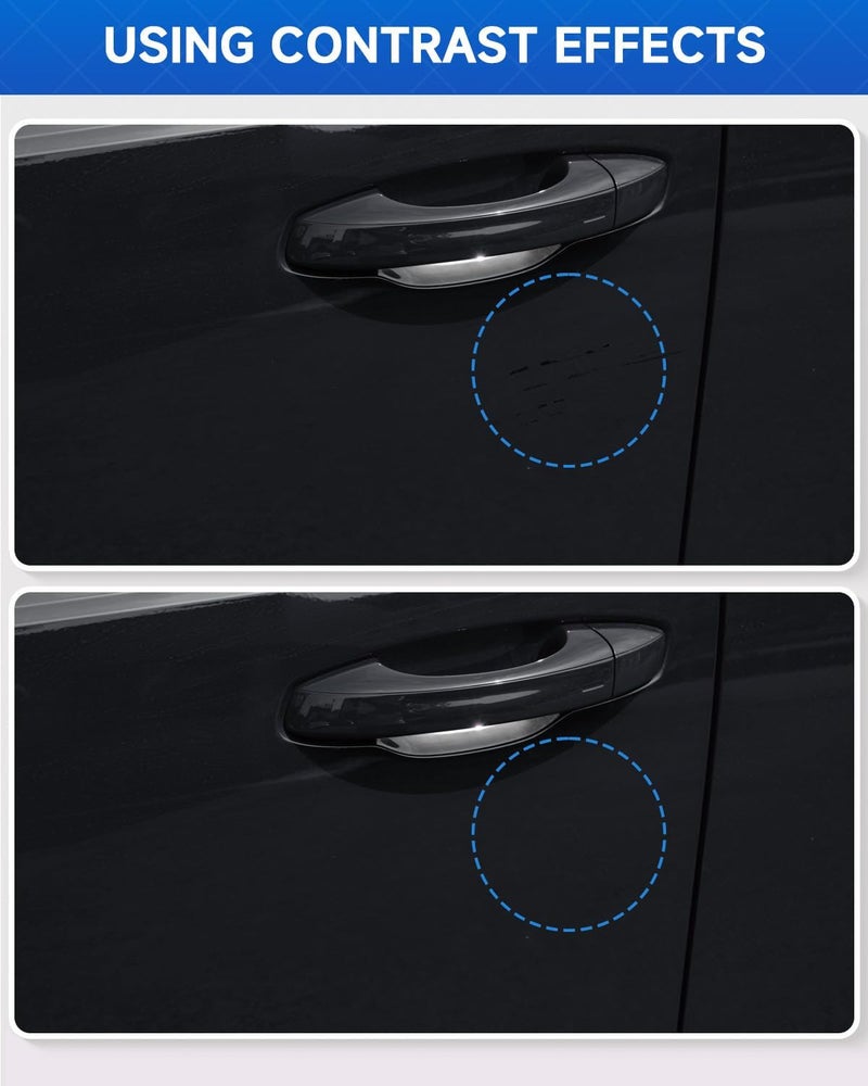 RSACET Touch Up Paint Compatible with Toyota Exact Match Touch Up Paint Car Scratch Repair (Slate Metallic（1F9）) - Image 3